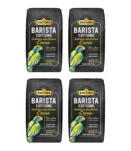 4x Jacobs Barista Selektion des Jahres 1kg bean