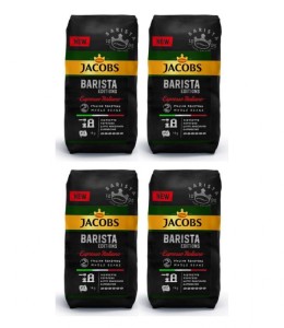 4x Jacobs Barista Espresso Italiano 1kg ziarnista