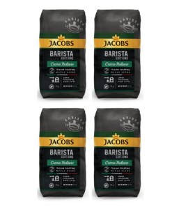 4x Jacobs Barista Crema Italiano 1kg ziarnista