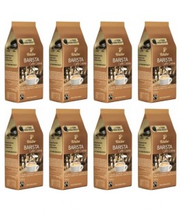 8x Tchibo Barista Crema 1kg ziarnista