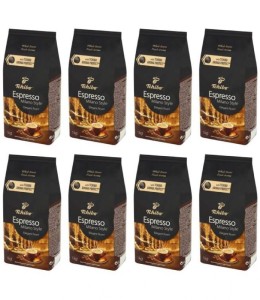 8x Tchibo Milano Style 1kg ziarnista