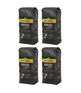 4x Jacobs Barista Crema 1 kg ziarnista