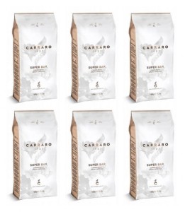 6x Carraro Super Bar 1 kg ziarnista