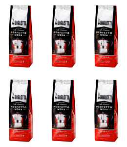 6x Bialetti Moka Classico Kawa mielona 250g