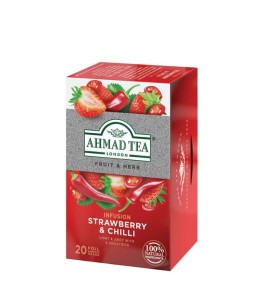 Ahmad Tea Strawberry & Chilli herbata 20 torebek