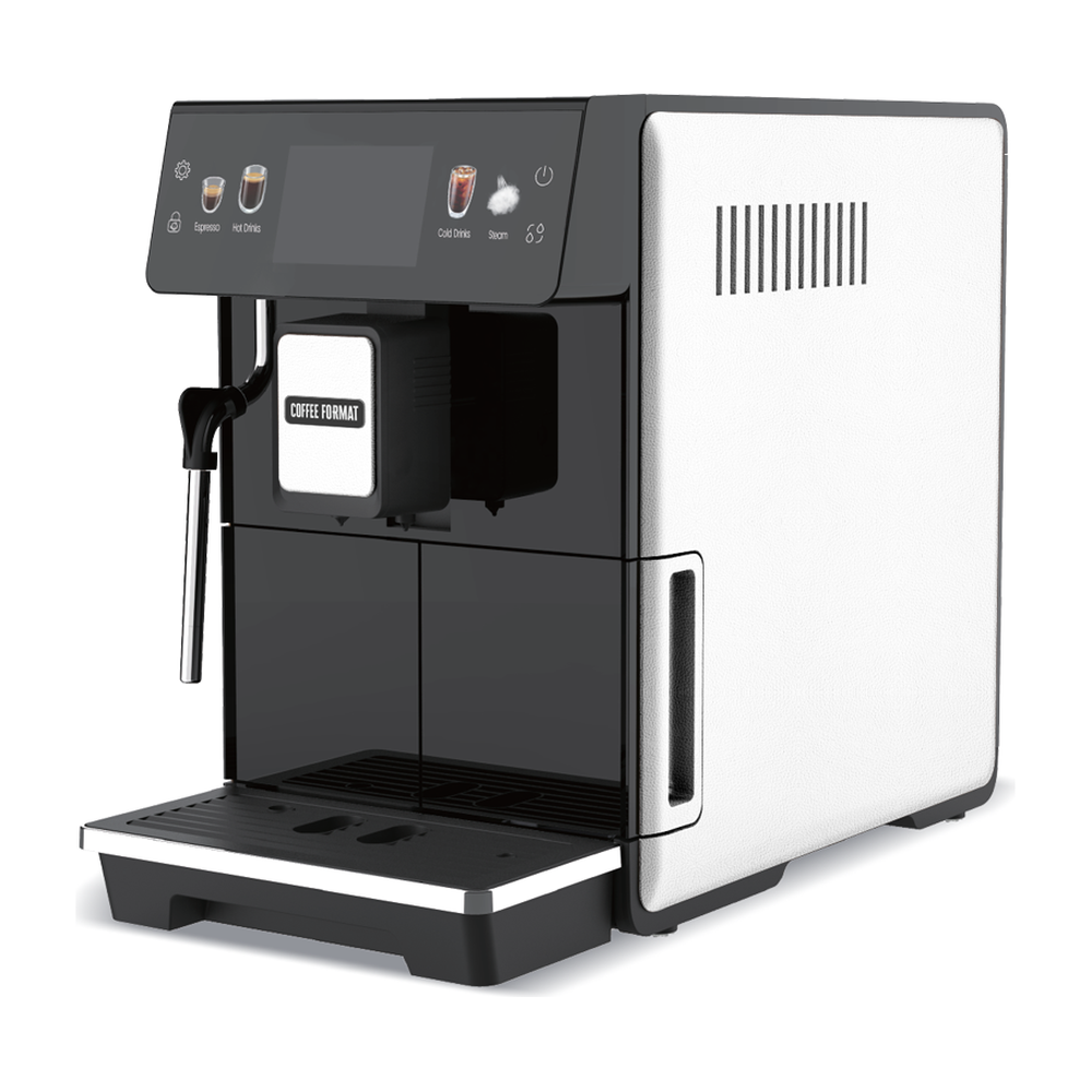 Coffee Format MINI Steam White - front